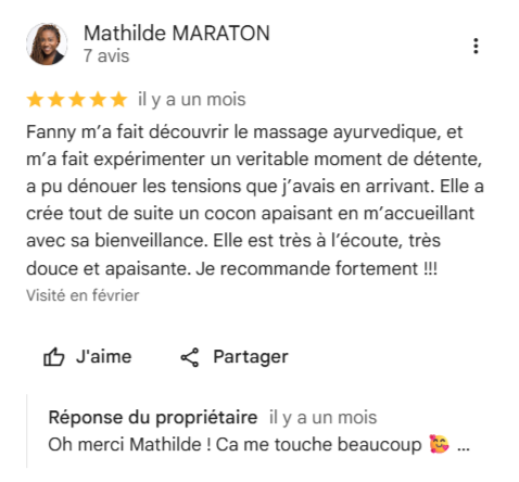 1mois-Avis Mathilde Maraton